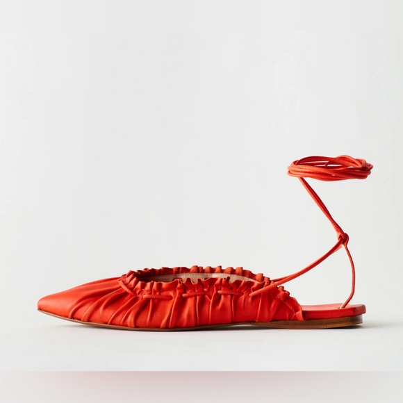 Tibi New in Box Sergei Flat in Black, size 37 - Picture 5 of 16